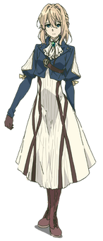 Violet Anime Design Violet Anime Design