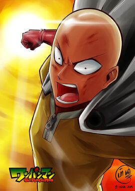 Saitama fanart one punch man by murdockh-d9hudd5