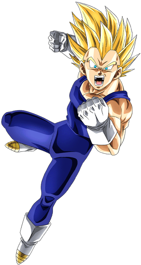 DBZ SSJ2 Vegeta