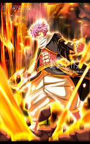 Natsu flame dragon king mode