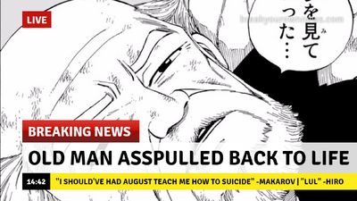 Breaking-news old man asspulled back to life