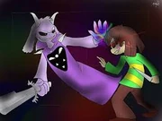 Chara vs Asriel