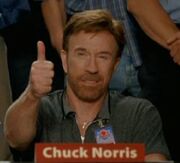 Chuck Norris Thumbs Up