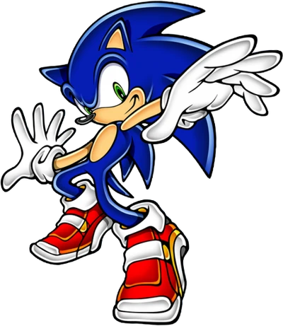 Sonic Games Adventure Sonic (Render) Sonic Games Adventure Sonic (Render)