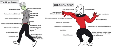 Virgin Zamasu Chad Jiren Virgin Zamasu Chad Jiren