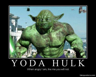 Yoda hulk angery