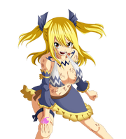 Fairy tail 385 aquarius power lucy by kemucampos-d7qigka