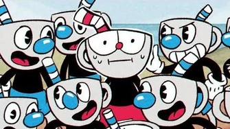 Meme Cuphead and his pal mugman and his pal mugman and his pal mugman and his pal mugman