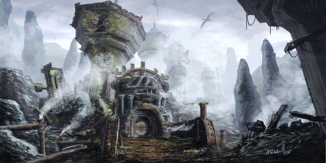 Morrowind's Dwemer Ruins by mbanshee
