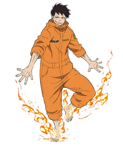 My attempt to draw my favorite Fire Force character (Sho Kusakabe) :  r/firebrigade