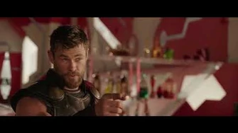 Thor Ragnarok Thor Throws a Ball in his Head