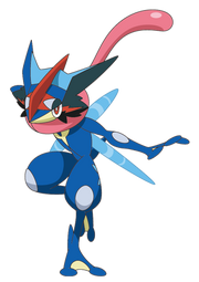 Ash Greninja Artwork