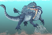 Diving with spinosaurus by hodarinundu dd60s32-fullview-1-