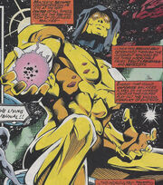 Living tribunal-multiversal judge brothers in hand