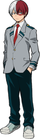 Shouto Todoroki Full Body Uniform