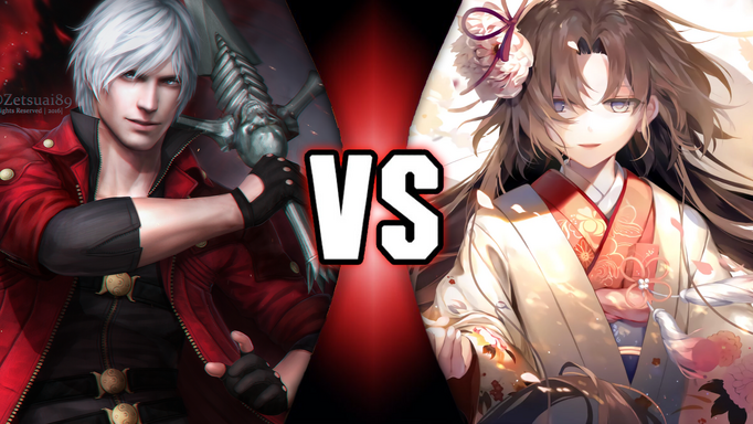 Dante vs Shiki