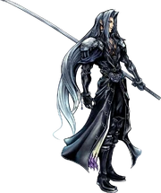 Sephiroth Dissidia Artwork