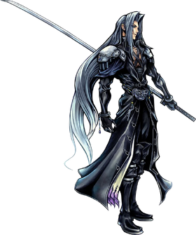Sephiroth Dissidia Artwork