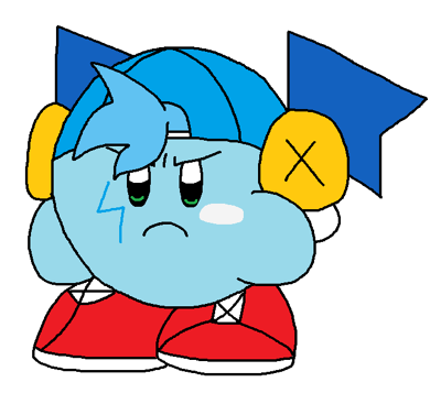 He angery