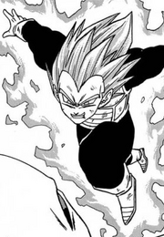 MSSB Vegeta Aura version MSSB Vegeta Aura version