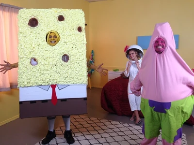 SpongeKnob SquareNutz 2 - Goofy Goobers out of water.