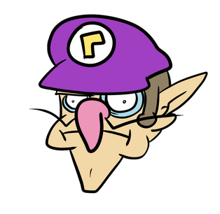 Waluigi by megamorrison-d489awv