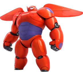 Baymax Armor Wings Render
