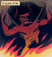 Satan axe cop Satan axe cop