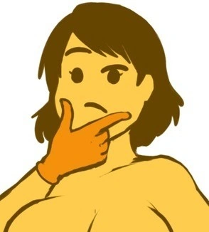 Female thinking Female thinking