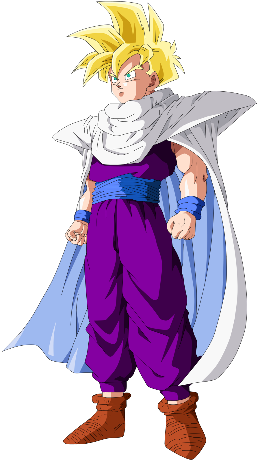 Resultado de imagem para super saiyan GOHAN png