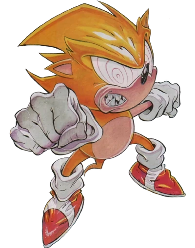 Lesser Super Sonic Comic