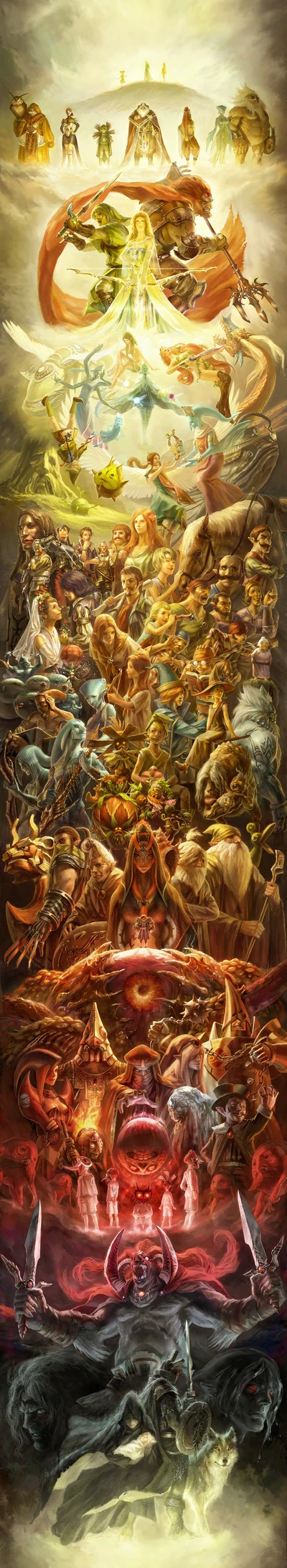 The whole legend of zelda 25