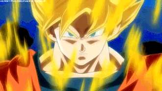 Son Goku Power Up