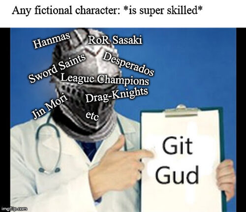 Outskilling meme