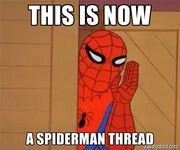 Spiderman thread Spiderman thread