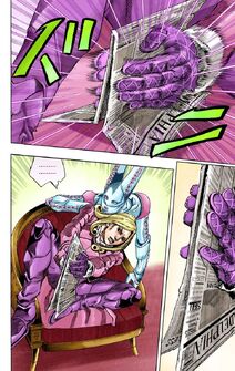 so araki made a excerpt about tusk act 4 in jojoveller that i am