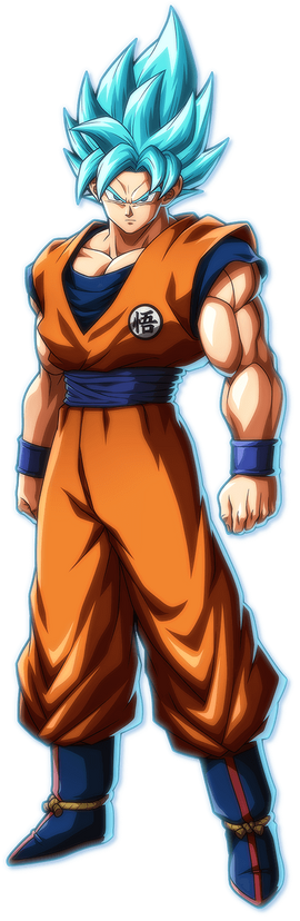 DBFZ SSB Goku Portrait