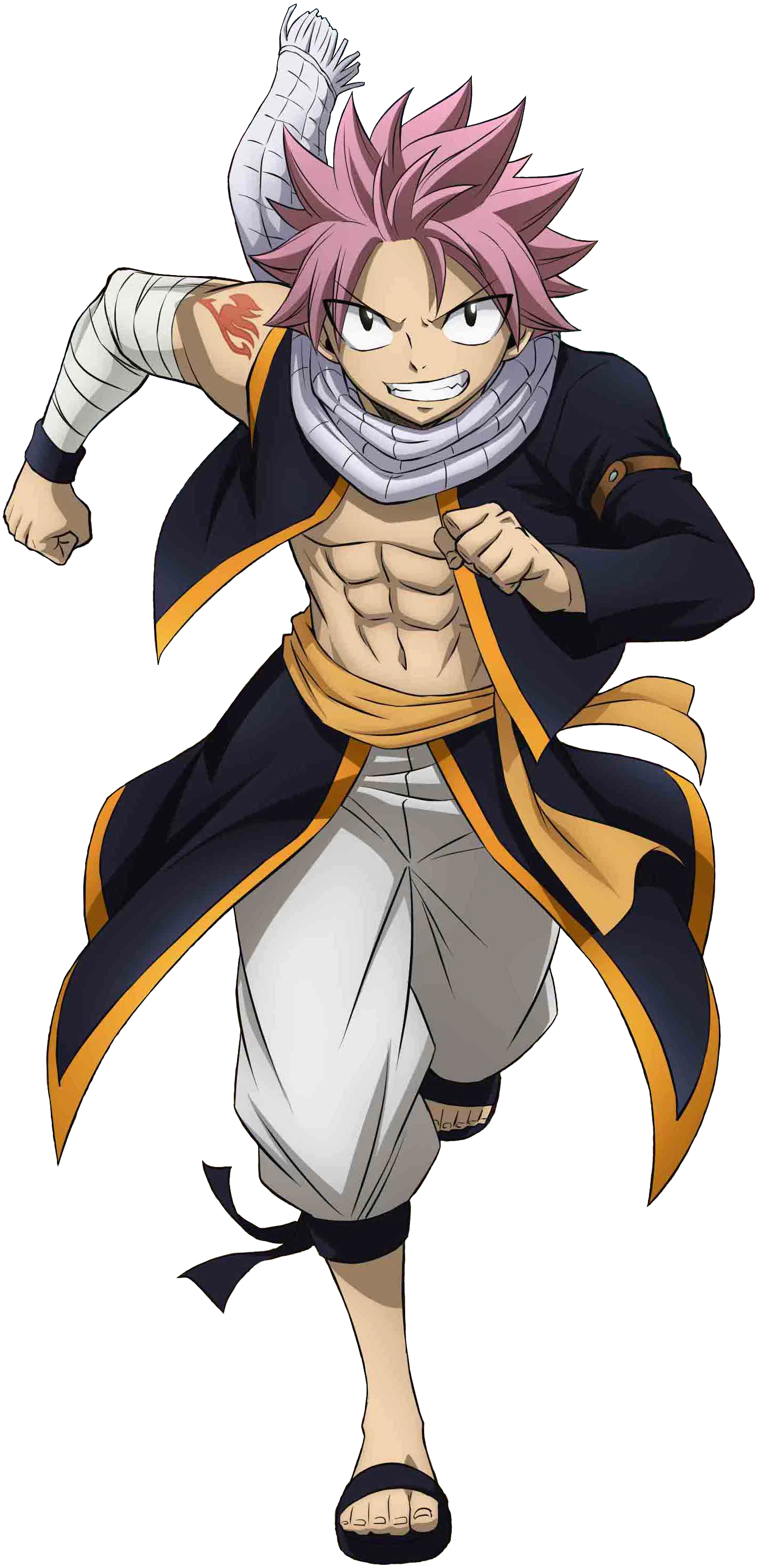 Natsu Dragneel Forms and Evolutions Power Levels 