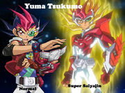 Yuma Super Saiyan (Yu-Gi-Oh) 2