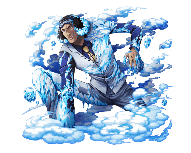 Kuzan Aka Admiral Aokiji One Piece Character Illustra