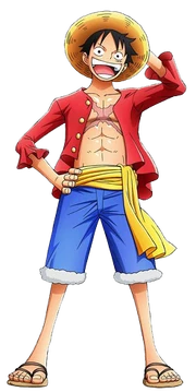 Monkey D Luffy image render