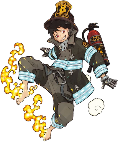Shinra Kusakabe in Bunker Gear colour