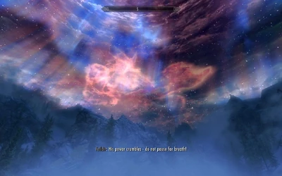 Warrior constellation in Sovngarde Warrior constellation in Sovngarde