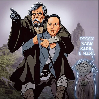 Yoda back ride miss