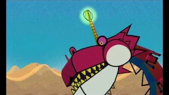 Super Paper Mario Boss 2 - Fracktail