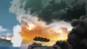 Black Clover Ladros Destroys A Mountain 4
