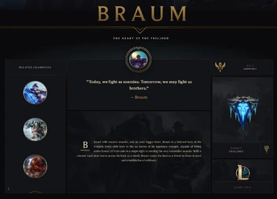 Braum mountain