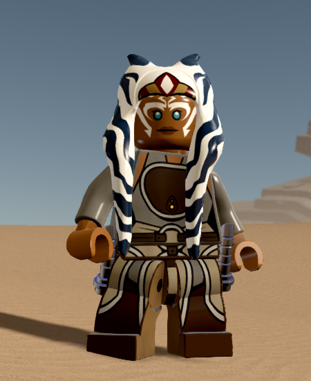 lego ahsoka head