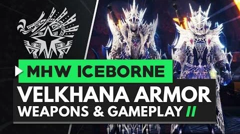 Monster Hunter World Iceborne Velkhana Armor Set, Weapons & Gameplay
