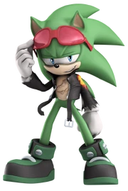 Scourge the Hedgehog Official Artwork